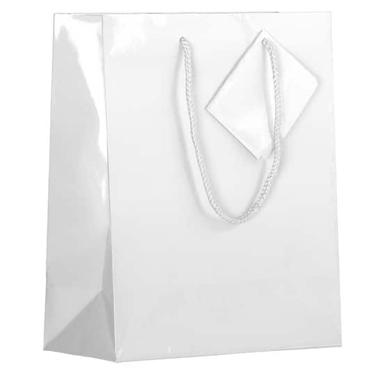 JAM Paper Medium Glossy Gift Bags